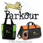 Cartoon Dog Parkour Bag