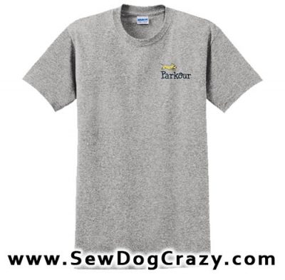 Cartoon Dog Parkour TShirt
