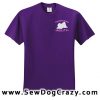 Embroidered Agility Pomeranian Tshirt