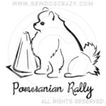 Pomeranian Rally Obedience Shirts