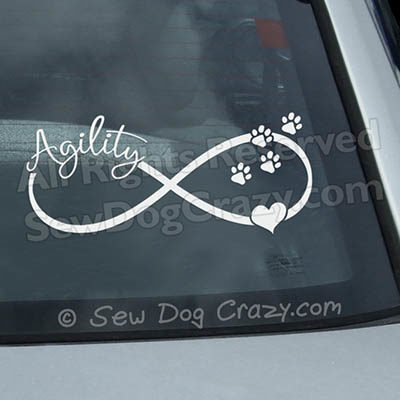 Infinity Agility Car Window Stickers