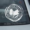 American Eskimo Dog Agility Car Decals