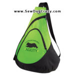 Embroidered Agility Aussie Bag
