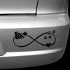 Infinity Flyball Box Bumper Sticker