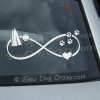 Flyball Jump Car Window Stickers