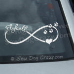 Infinity Flyball Car Window Decals