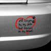 Forever In My Heart Dog Stickers