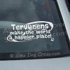 Cute Tervuren Vinyl Decals