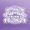 Australian Shepherd On Board Vinyl Stickers