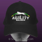 Embroidered Malinois Agility Hat