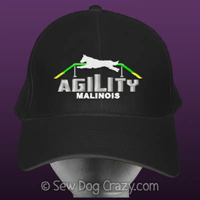 Embroidered Malinois Agility Hat