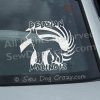 Malinois Window Stickers