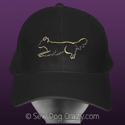 Embroidered Golden Retriever Agility Hat