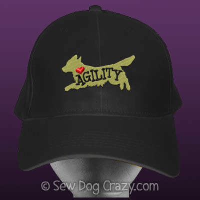 Embroidered Golden Agility Hat