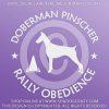 Doberman RallyO Vinyl Stickers