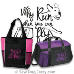 Embroidered Flyball Bags