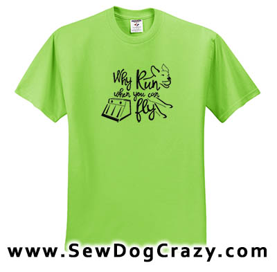 Embroidered Flyball Shirts
