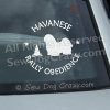 Havanese RallyO Window Decals