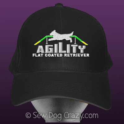 Flat Coated Retriever Agility Hat