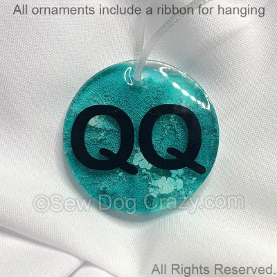 Double Q Christmas Ornament