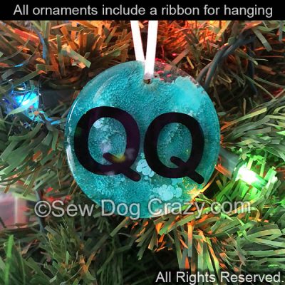 Double Q Holiday Ornament