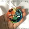 Lure Coursing Christmas Ornament