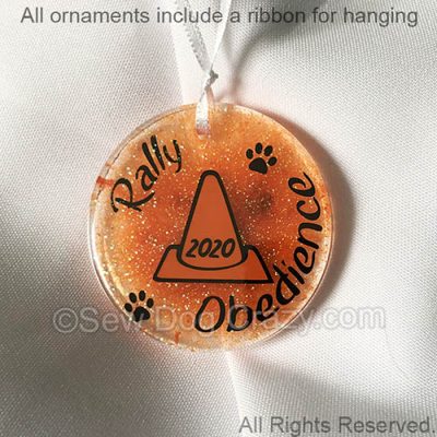 Rally Obedience Ornament