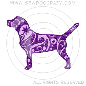 Embroidered Paisley Beagle Gifts