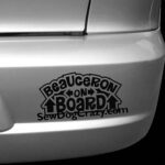 Beauceron On Board Car Decals