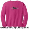 Embroidered Flat Coated Retriever Sweatshirts