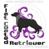 Embroidered Flat Coated Retriever Gifts