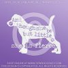 Fierce Jack Russell Decal