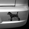 Fierce Jack Russell Car Decals