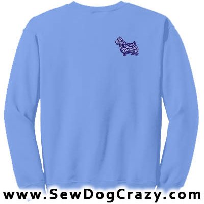 Paisley Norwich Terrier Sweatshirt