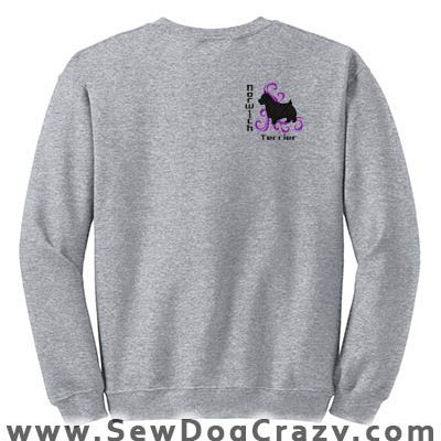 Embroidered Norwich Terrier Sweatshirts