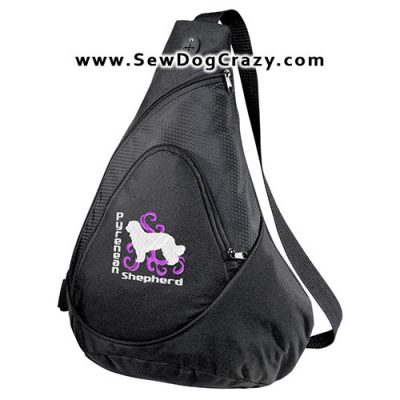 Embroidered Pyrenean Shepherd Bags
