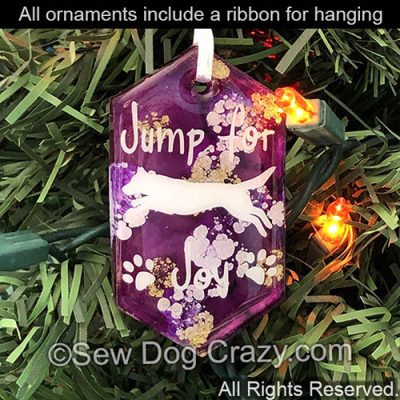 Cattle Dog Christmas Ornament