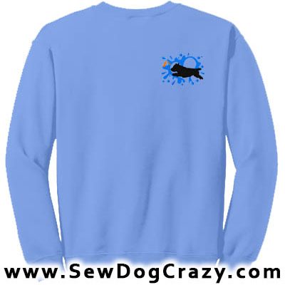 Dock Jumping Cairn Terrier Sweatshirts