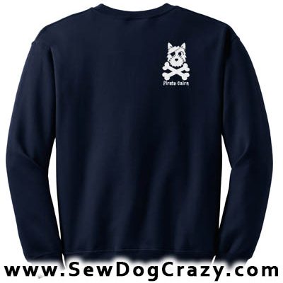 Cairn Terrier Pirate Sweatshirts