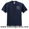 Embroidered Heart Chihuahua Tshirt