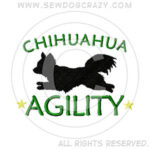 Longhaired Chihuahua Agility Shirts