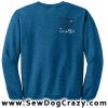 Embroidered Love My Flat Coated Retriever Sweatshrits