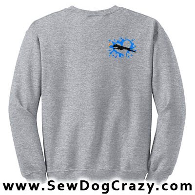 Dock Jumping Italian Greyhound Sweatshirts