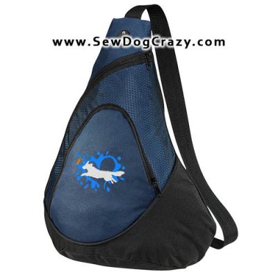 Embroidered Toller Dock Jumping Bag