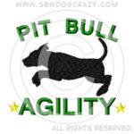 Embroidered Pit Bull Agility Gifts