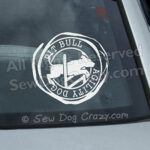 Agility Pit Bull Window Decals