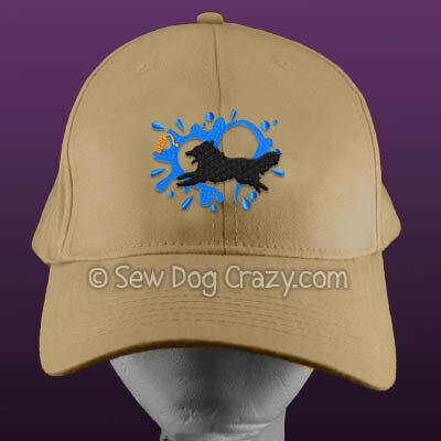 Embroidered Dock Jumping Sheltie Hats