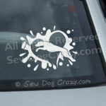 Whippet Dock Jumping Car Window Stickers