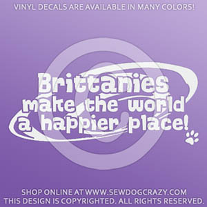 Brittany Happy Place Vinyl Decals