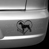 Heart Brittany Vinyl Decal